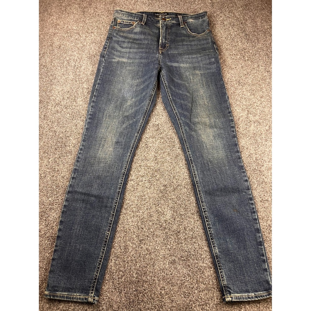 Lucky Brand Bridgette Skinny Jeans Blue Medium Wash High Rise Size 6 28 Regular